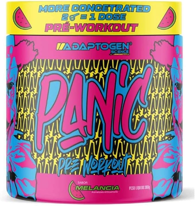 Pré Treino Panic (300g) - Adaptogen