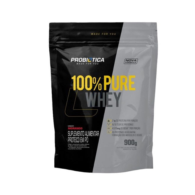 100% Pure Whey Refil (900g) - Probiótica