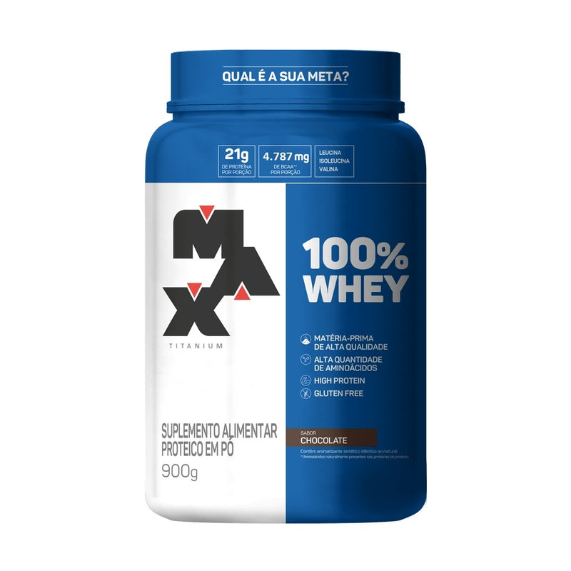 100% Whey (900g) - Max Titanium