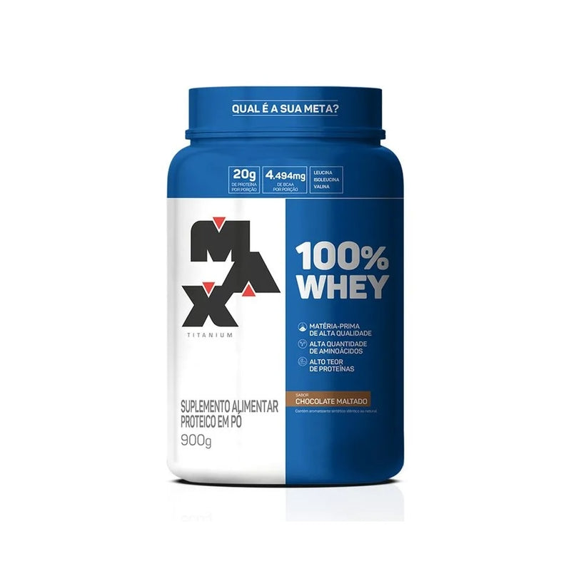 100% Whey (900g) - Max Titanium