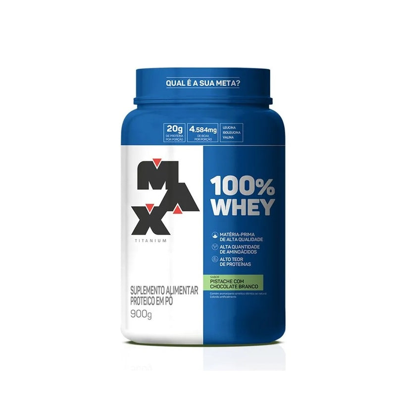 100% Whey (900g) - Max Titanium