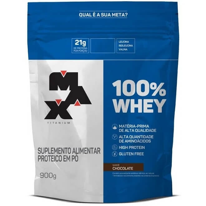 100% Whey (900g) - Max Titanium