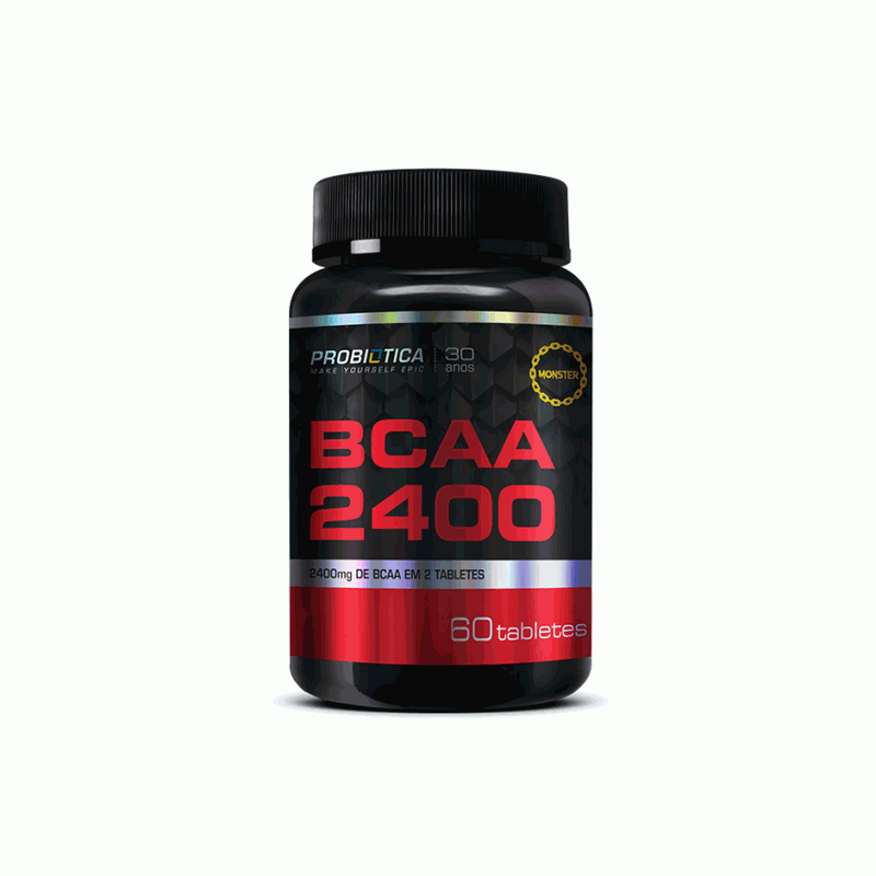 BCAA 2400 (60 Caps) - Probiótica