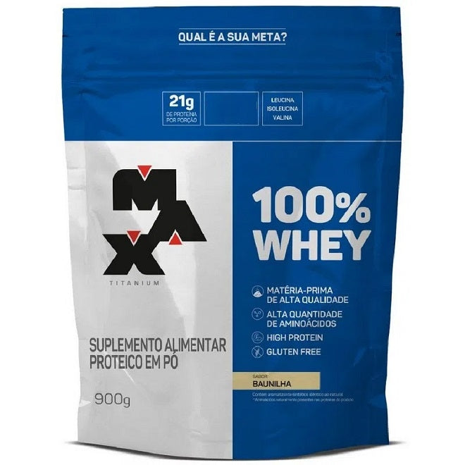 100% Whey (900g) - Max Titanium