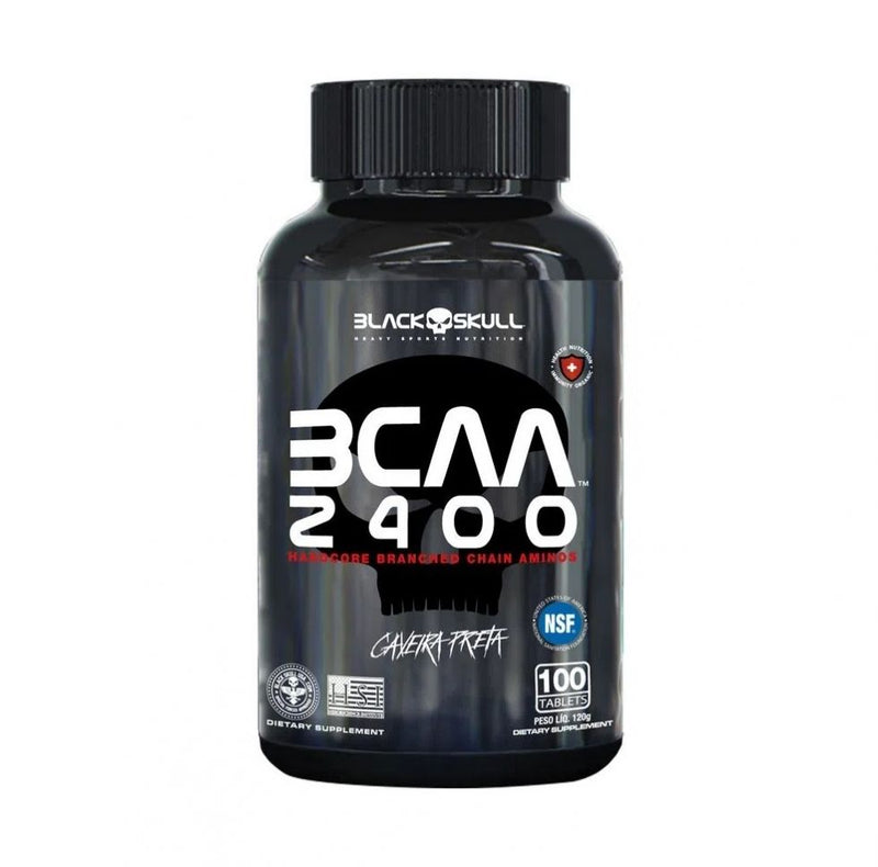 BCAA 2400 (100 caps) - Black Skull