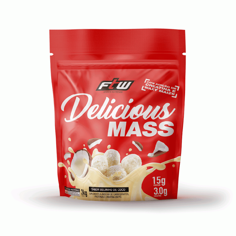 Delicious Mass (3kg) - FTW Sports Nutrition