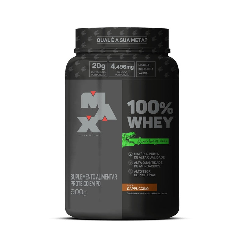 100% Whey (900g) - Max Titanium