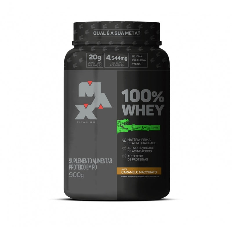 100% Whey (900g) - Max Titanium