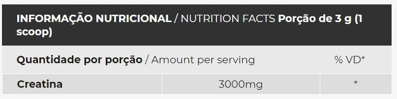 Creatina Monohidratada (300g) - IntegralMédica
