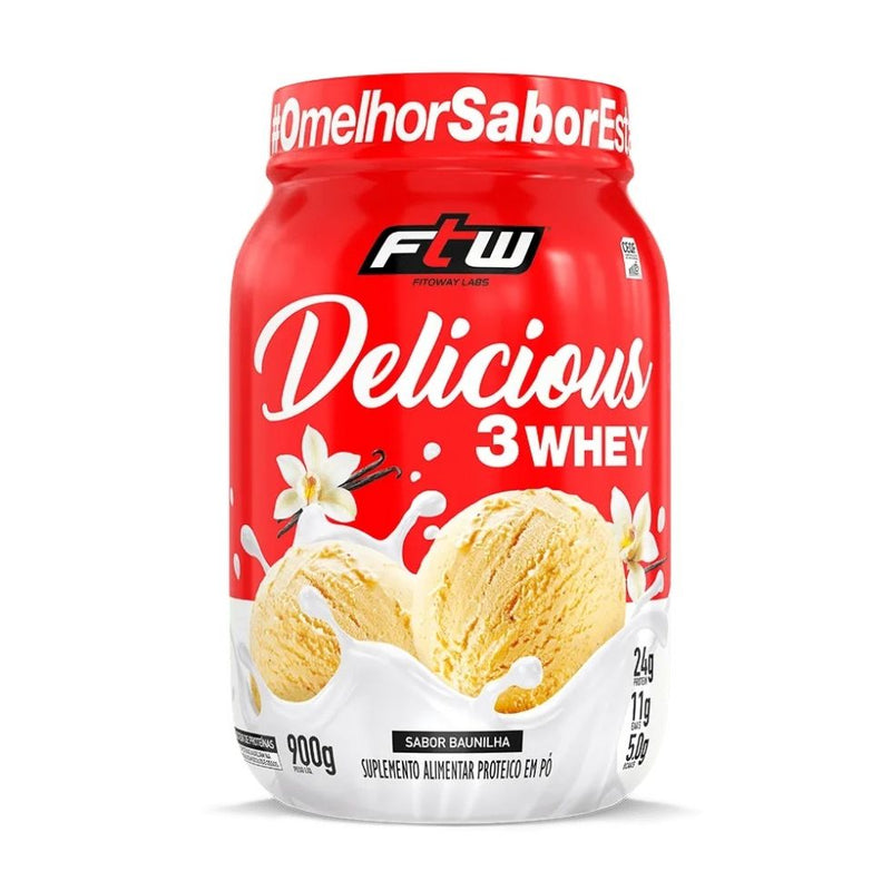 Delicious 3Whey (900g) - FTW Sports Nutrition