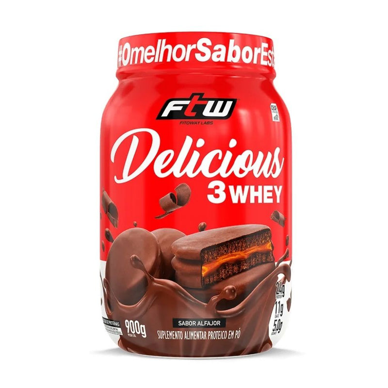 Delicious 3Whey (900g) - FTW Sports Nutrition