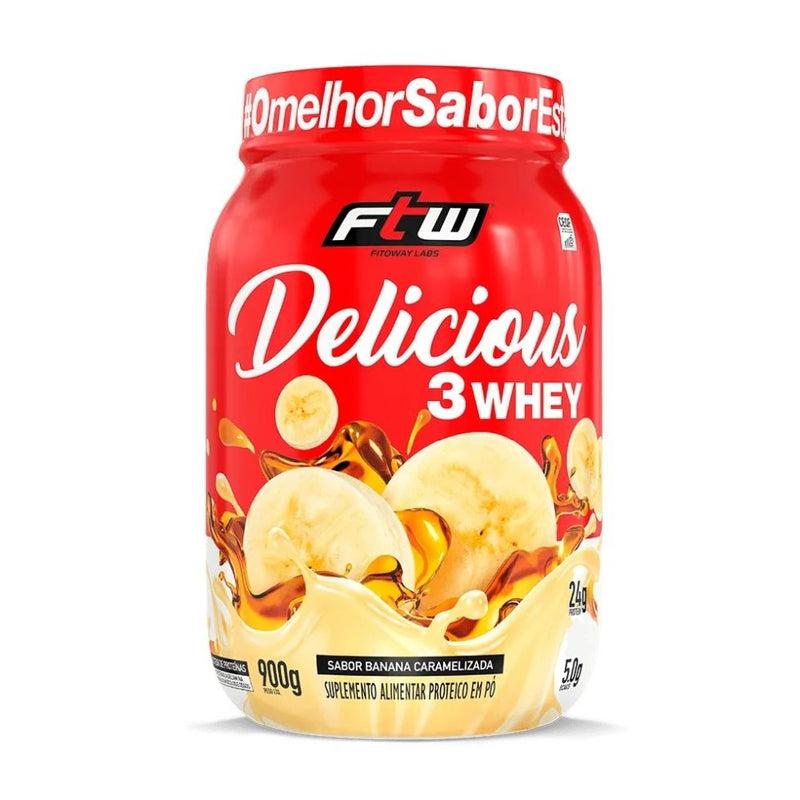 Delicious 3Whey (900g) - FTW Sports Nutrition