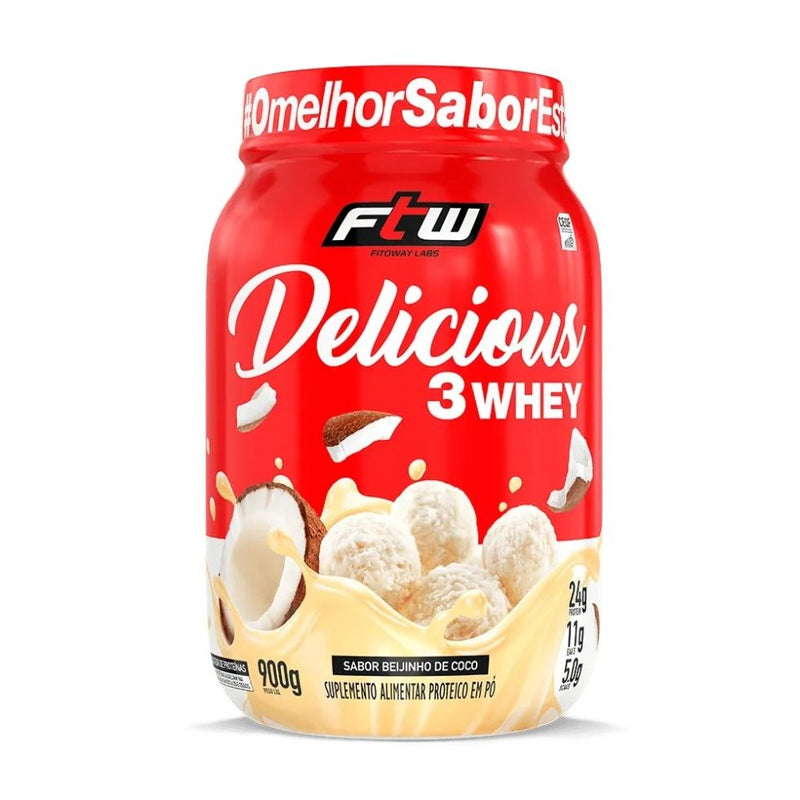 Delicious 3Whey (900g) - FTW Sports Nutrition