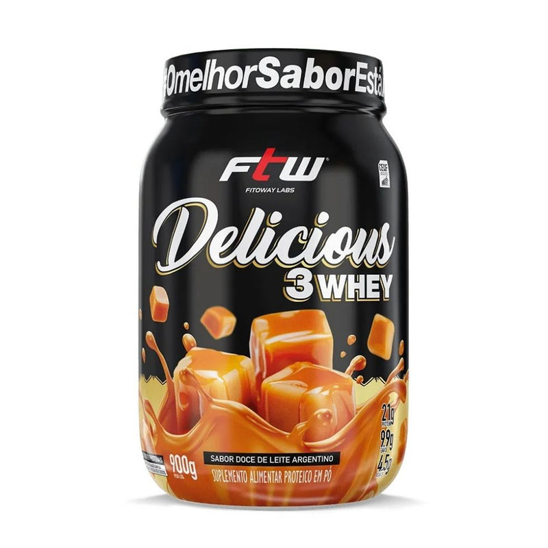 Delicious 3Whey (900g) - FTW Sports Nutrition