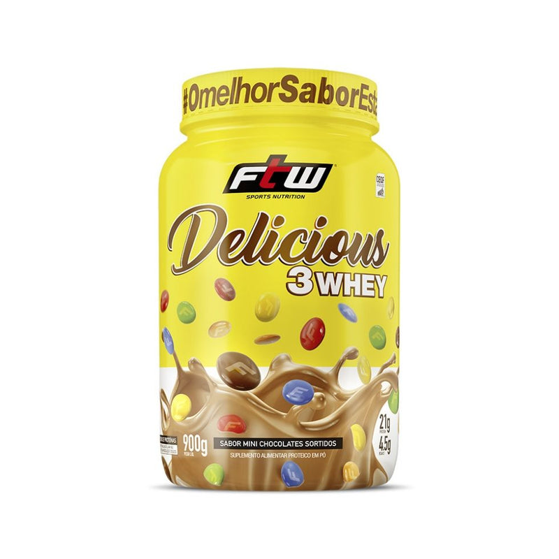 Delicious 3Whey (900g) - FTW Sports Nutrition