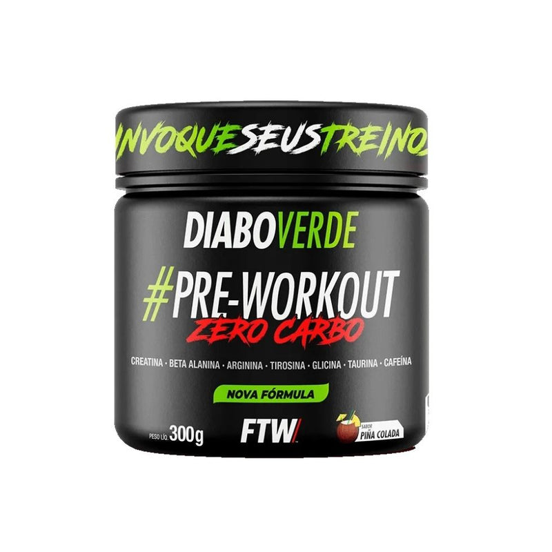 Diabo Verde Pre-Workout Zero Carb (300g) - FTW Sports Nutrition