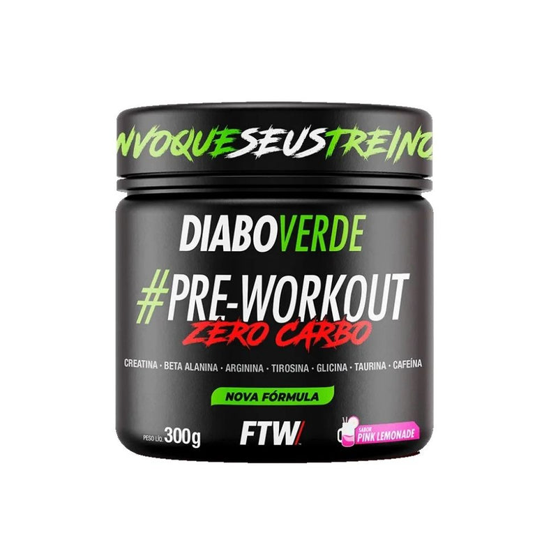 Diabo Verde Pre-Workout Zero Carb (300g) - FTW Sports Nutrition