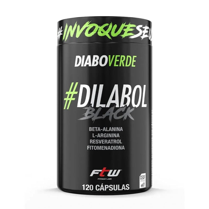 Dilabol Black Diabo Verde (120 Caps) - FTW Sports Nutrition