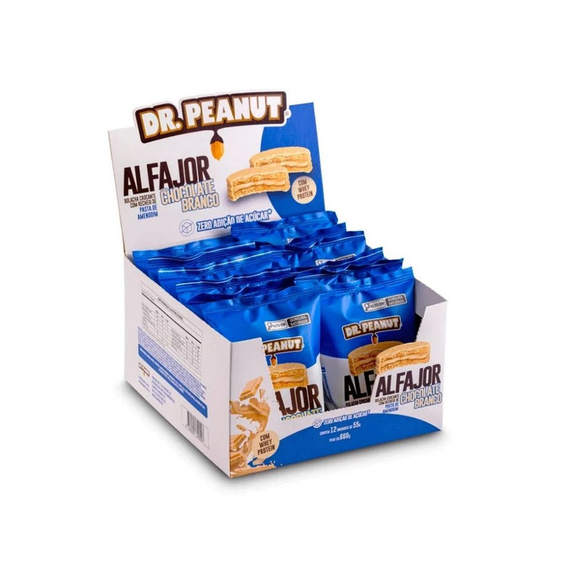 Alfajor Dr. Peanut (12 unid. 55g) - Dr. Peanut