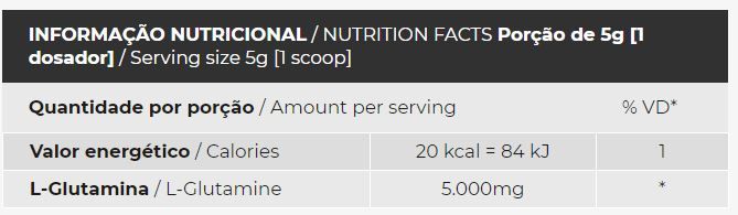 Glutamine Powder (300g) - IntegralMédica