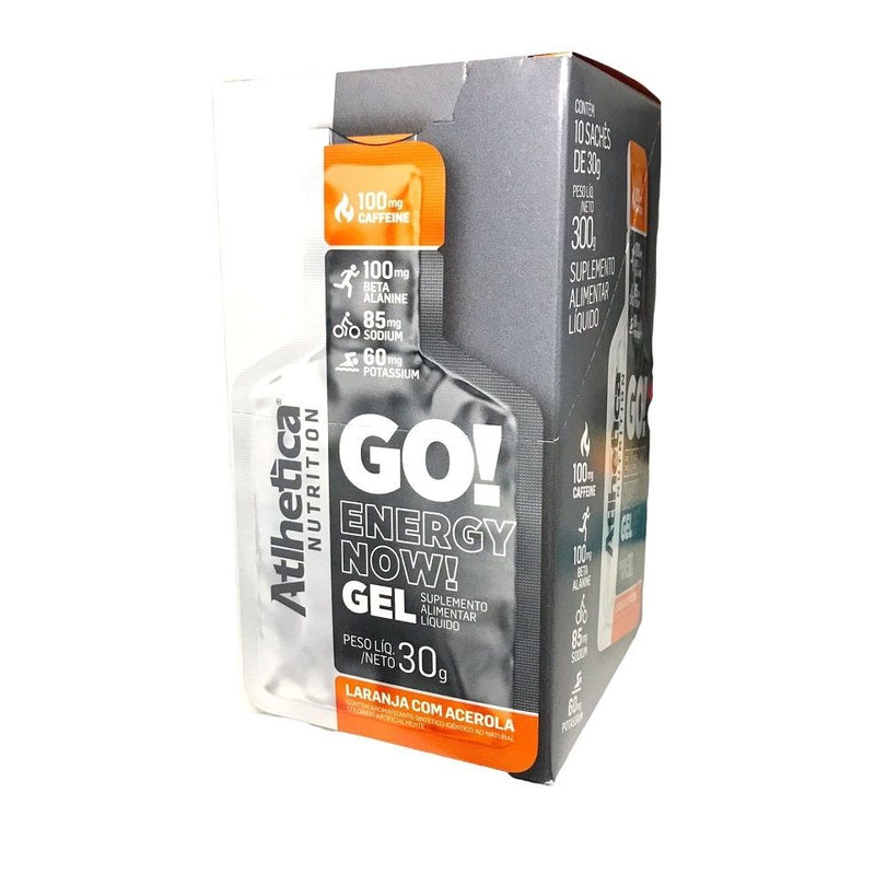 GO Energy Now Gel (10 unid. 30g) - Atlhetica Nutrition