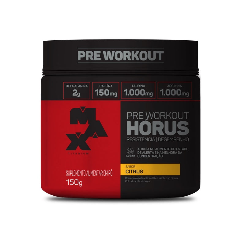 Pré Treino Hórus (150g) - Max Titanium