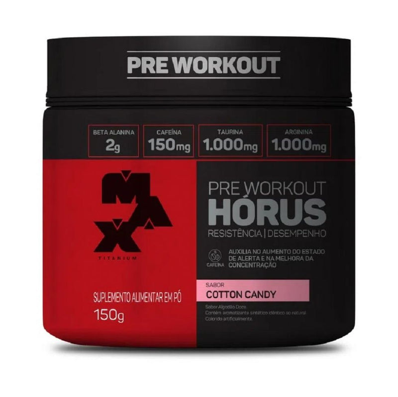 Pré Treino Hórus (150g) - Max Titanium