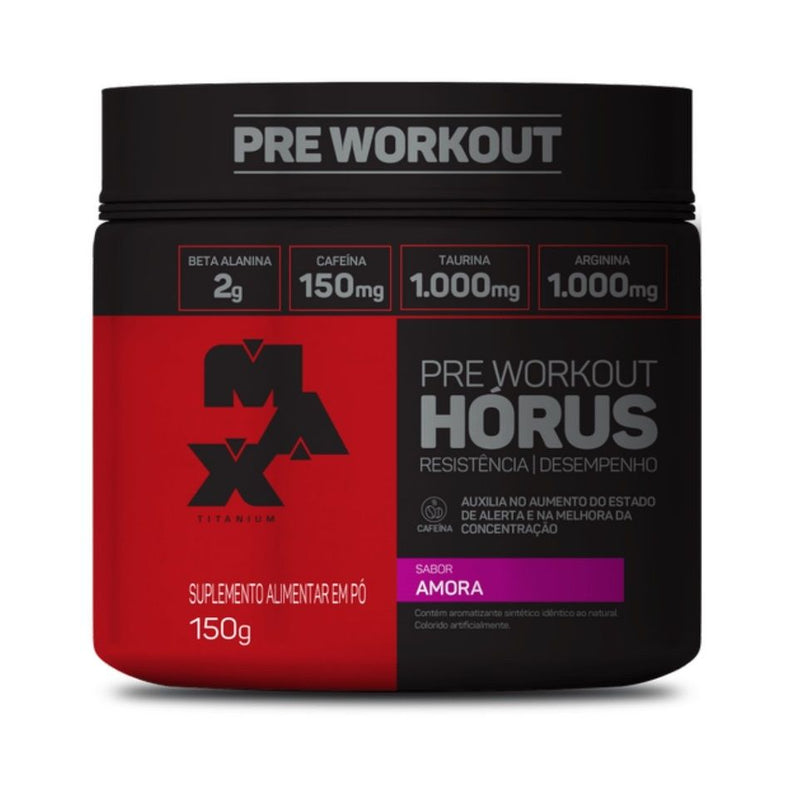 Pré Treino Hórus (150g) - Max Titanium