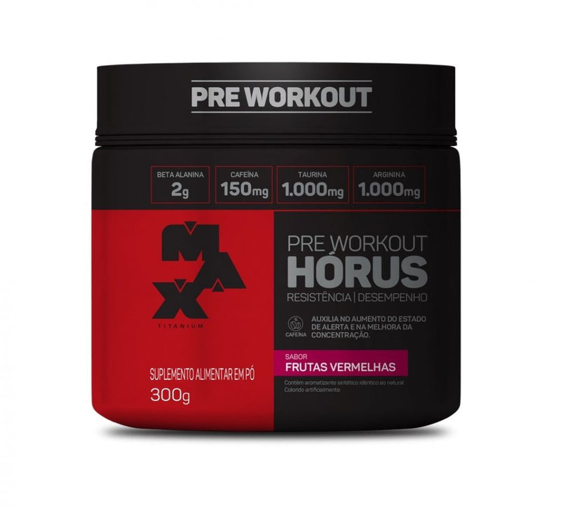 Pré Treino Hórus (300g) - Max Titanium