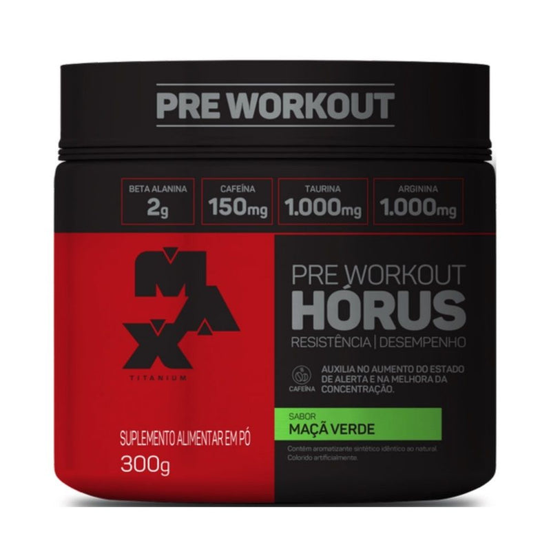 Pré Treino Hórus (300g) - Max Titanium