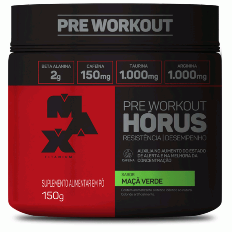 Pré Treino Hórus (150g) - Max Titanium