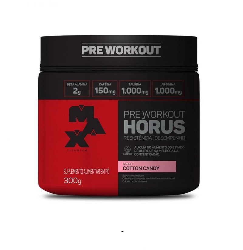 Pré Treino Hórus (300g) - Max Titanium