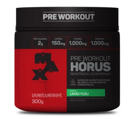 Pré Treino Hórus (300g) - Max Titanium