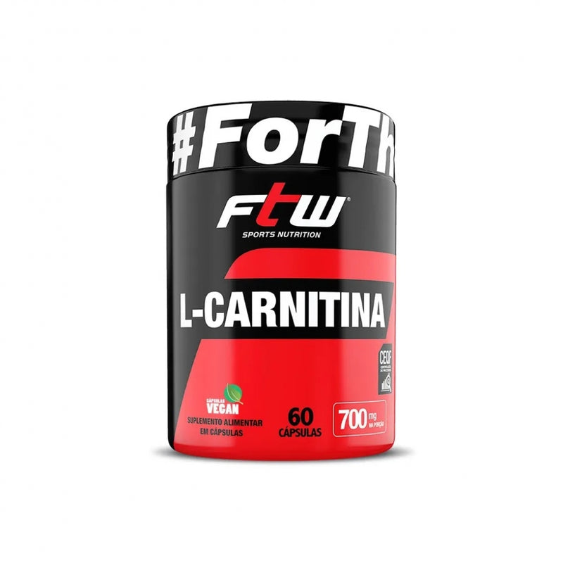 L-Carnitina 700mg (60 Caps) - FTW Sports NUtrition