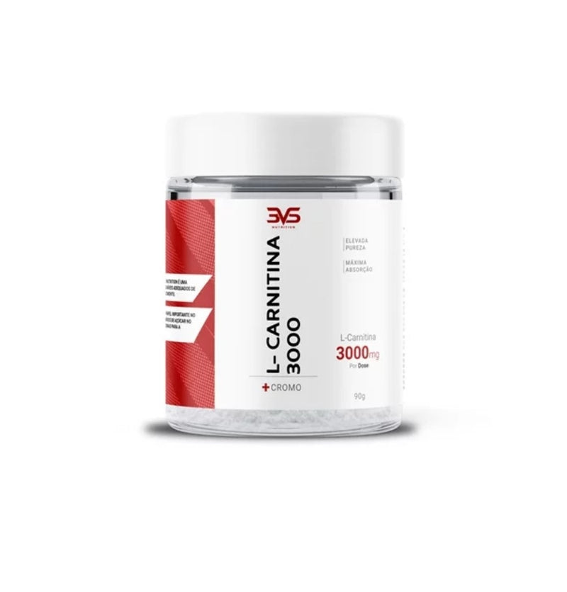 L-Carnitina 3000 + Cromo (90g) - 3VS Nutrition