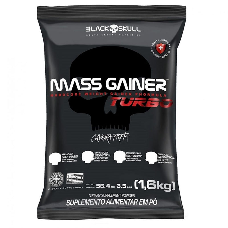 Mass Gainer Turbo (1,6kg) - Black Skull