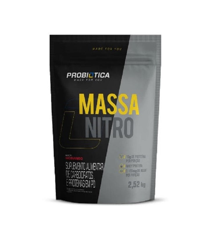 Massa Nitro NO2 Refil (2,52kg) - Probiótica