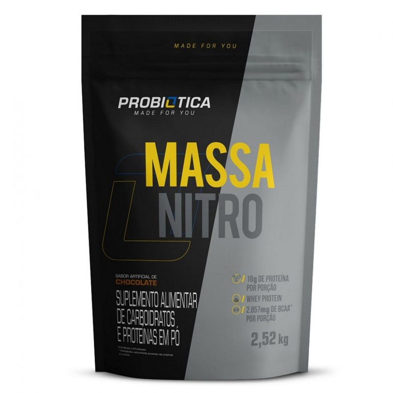 Massa Nitro NO2 Refil (2,52kg) - Probiótica