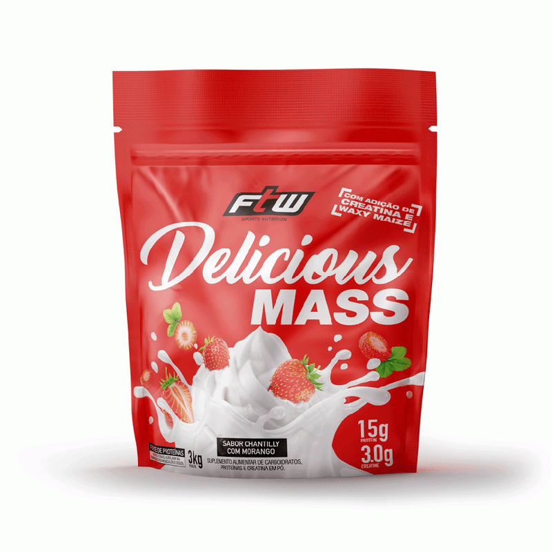 Delicious Mass (3kg) - FTW Sports Nutrition