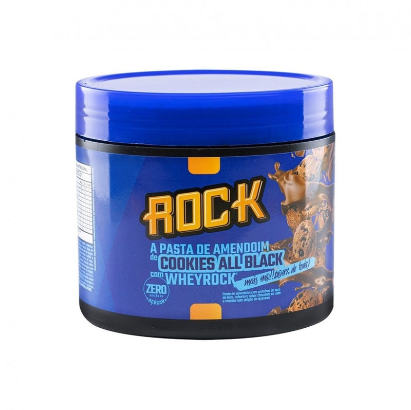 Pasta de Amendoim Whey Rock (600g) - Rock