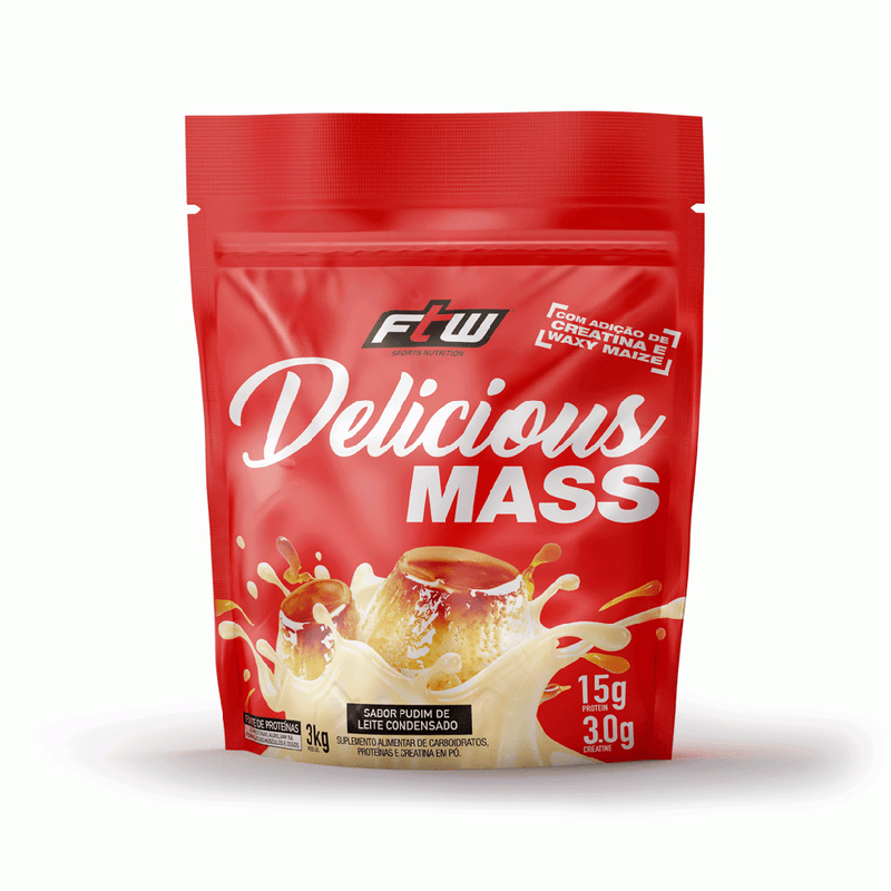 Delicious Mass (3kg) - FTW Sports Nutrition