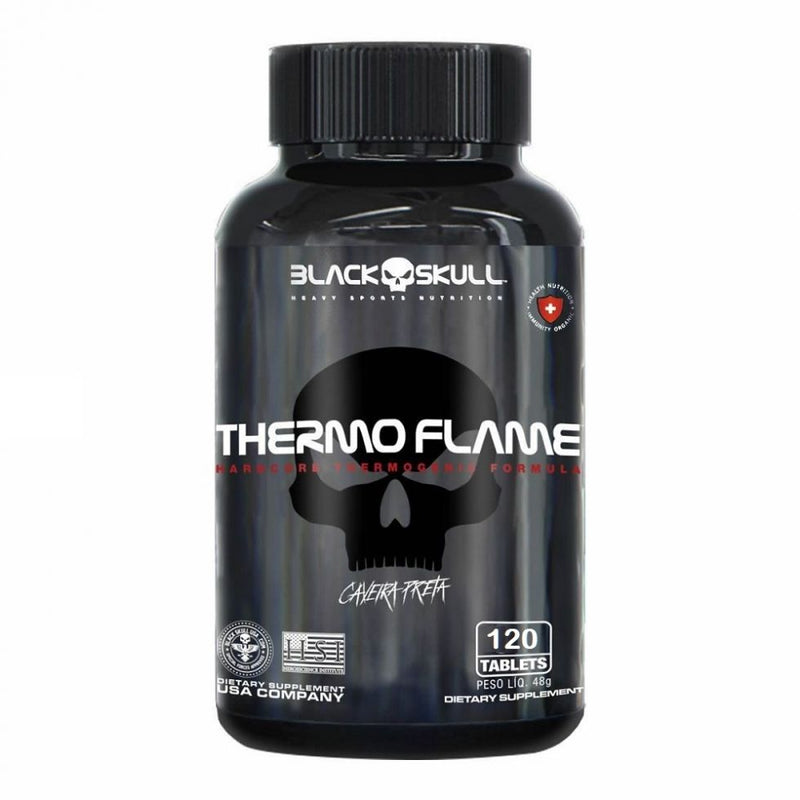 Termo Flame - Black Skull