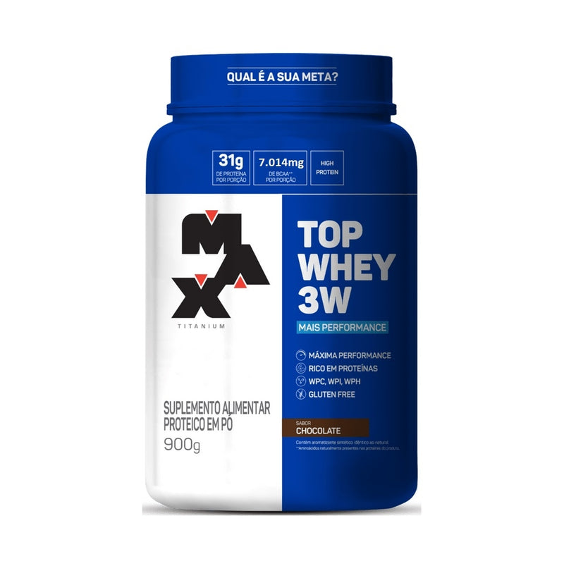 Top Whey 3W (900g) - Max Titanium