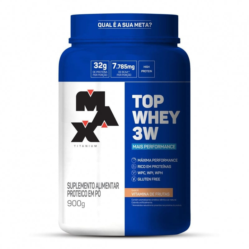 Top Whey 3W (900g) - Max Titanium