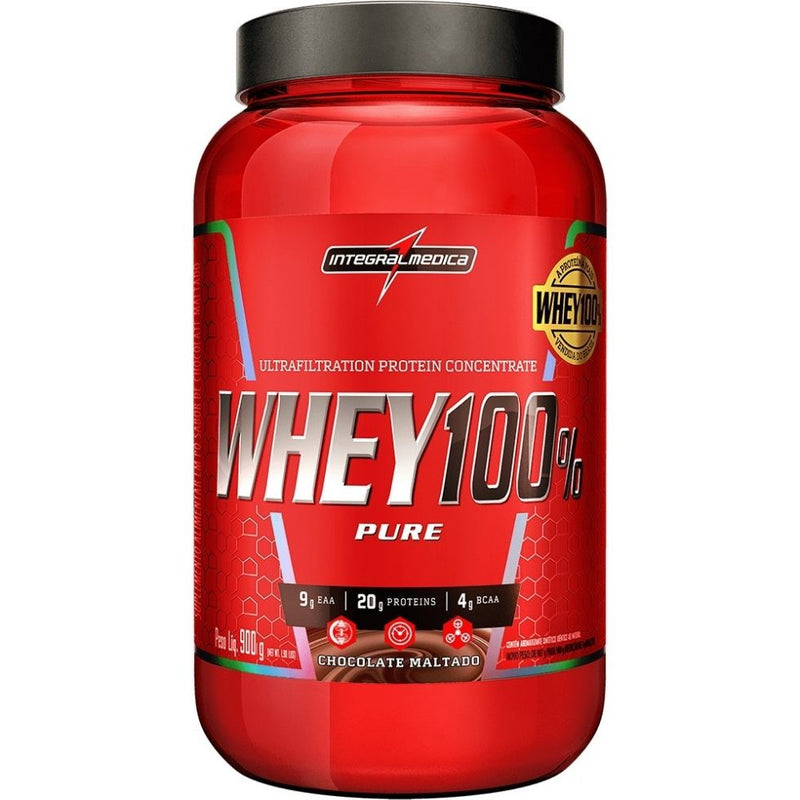 Whey 100% Pure Pote (907g) - IntegralMédica