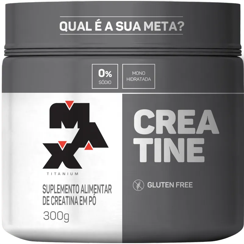 Creatina Monohidratada (300g) - Max Titanium